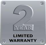 2 Year Warranty