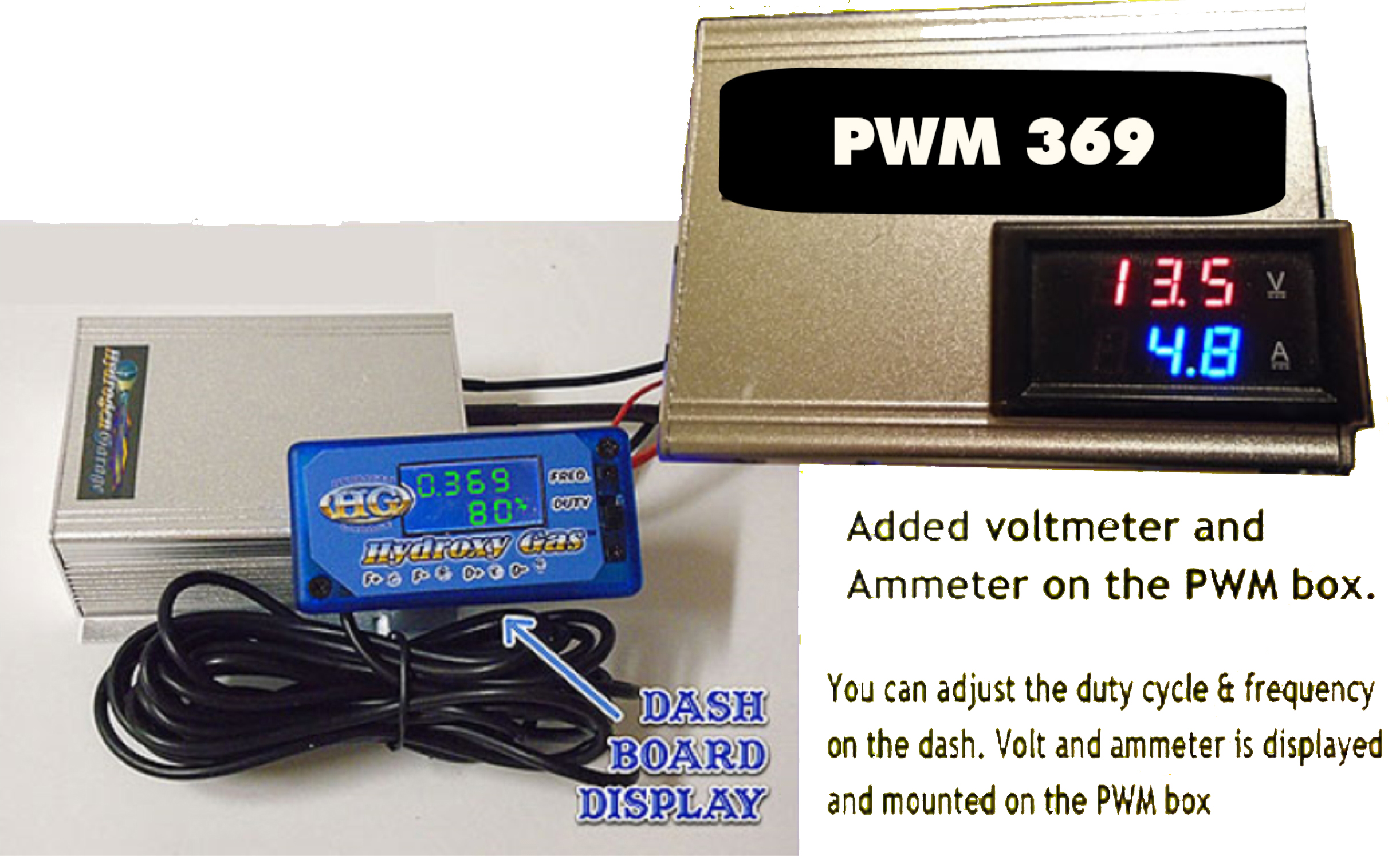 PWM instructions hho